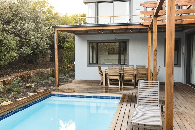 Alberca pequeña en casa de campo en puebla